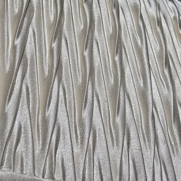 Vintage 1980's Partners Ivory Satin Clutch Purse 48557, 10" X 6 " - Picture 8 of 14